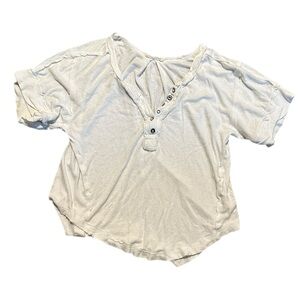 Free People - Heritage Henley Oversized Top - We The Free